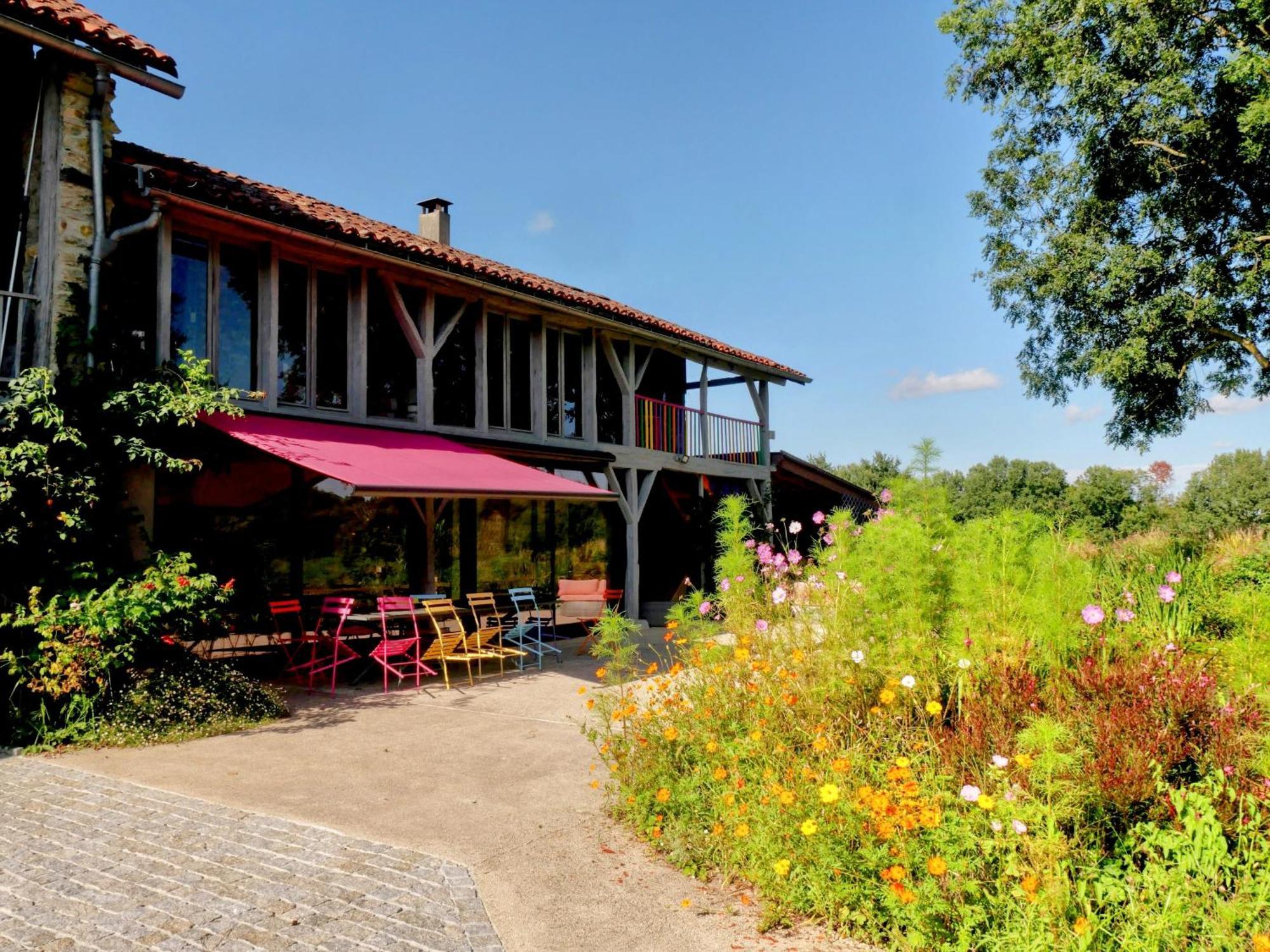 Les Couleurs Du Cagire Bed & Breakfast Couret Exterior photo